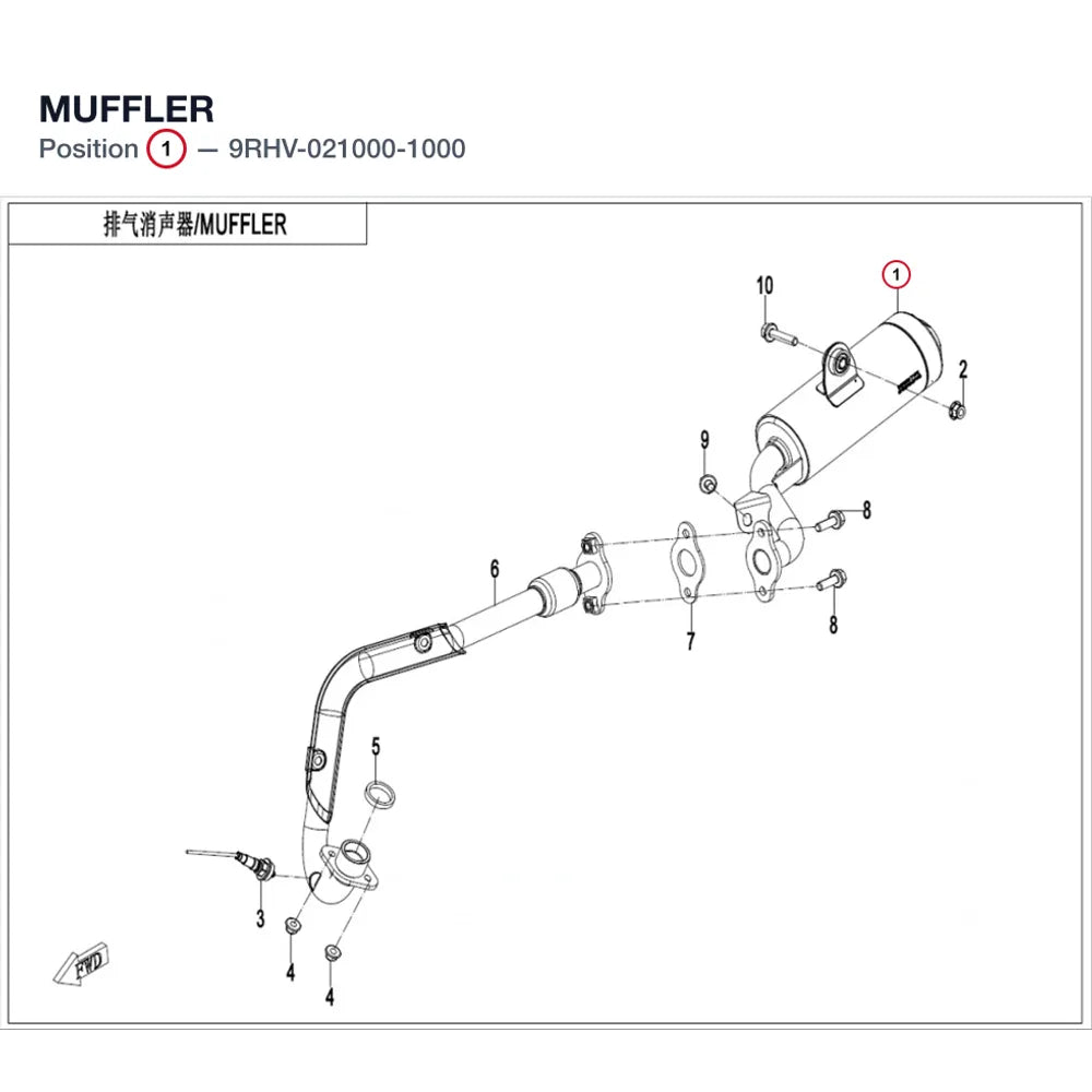 MUFFLER product image