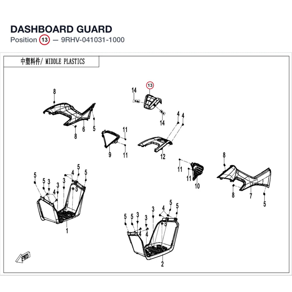 DASHBOARD GUARD product image