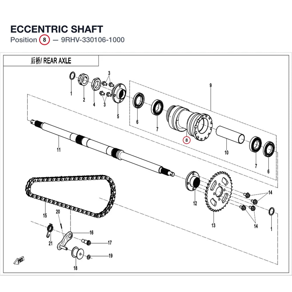 ECCENTRIC SHAFT product image