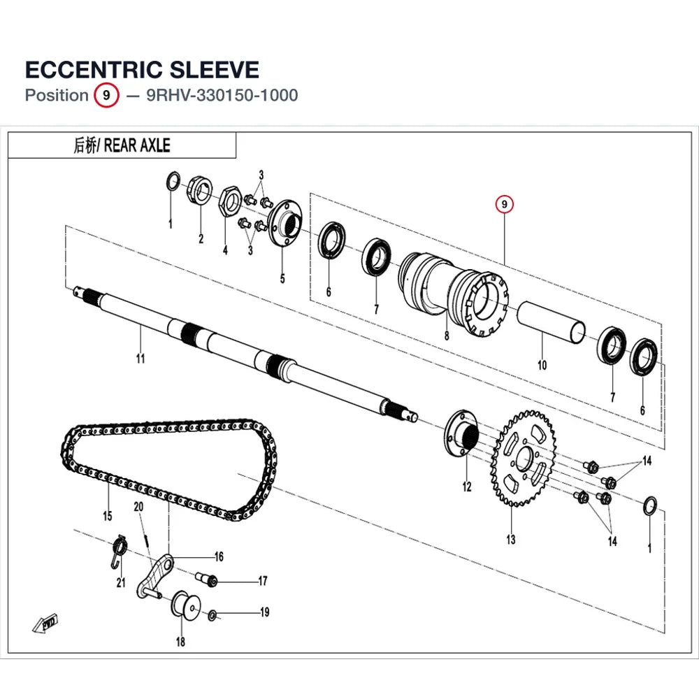 ECCENTRIC SLEEVE product image