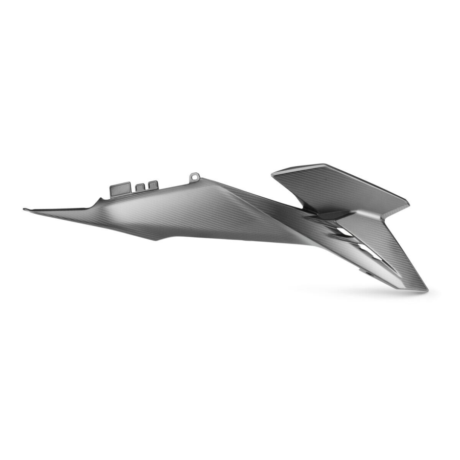 Fuel tank spoiler carbon right cpl.