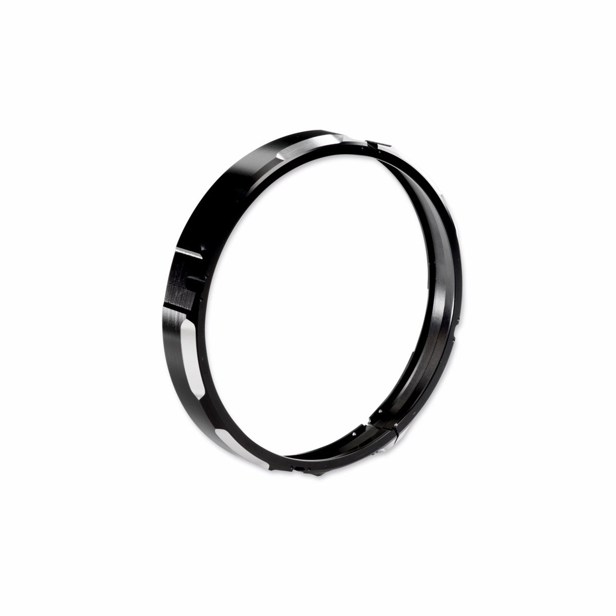 Aluminium front headlight rim