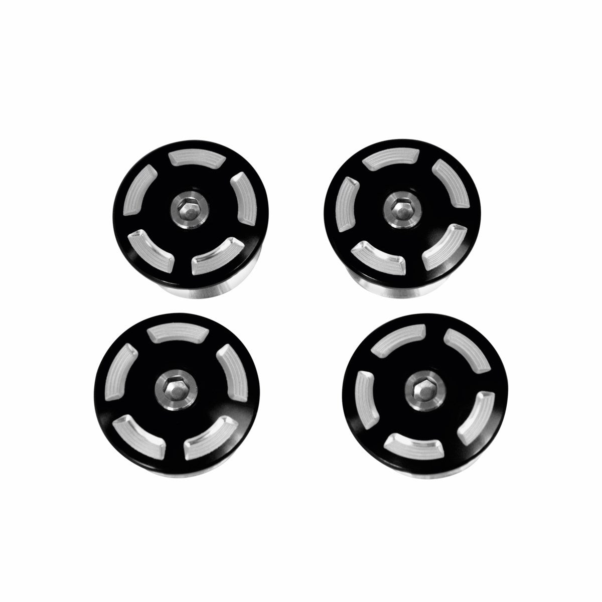 Billet aluminium frame plugs (DIAVEL)