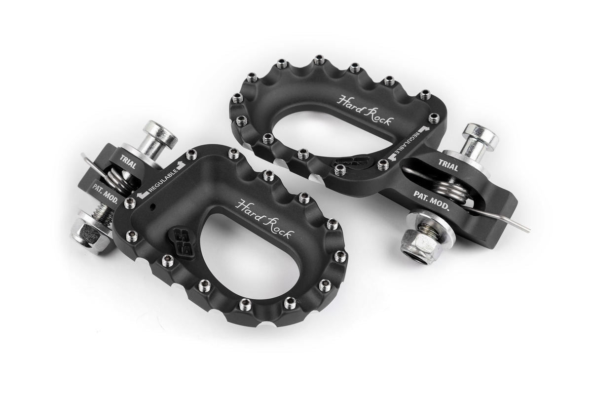 SET. FOOTRESST ASSY TRIAL HARDROCK ALUMI