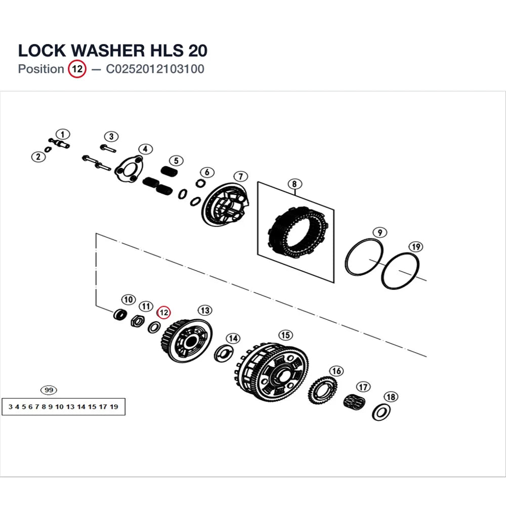 LOCK WASHER HLS 20 product image