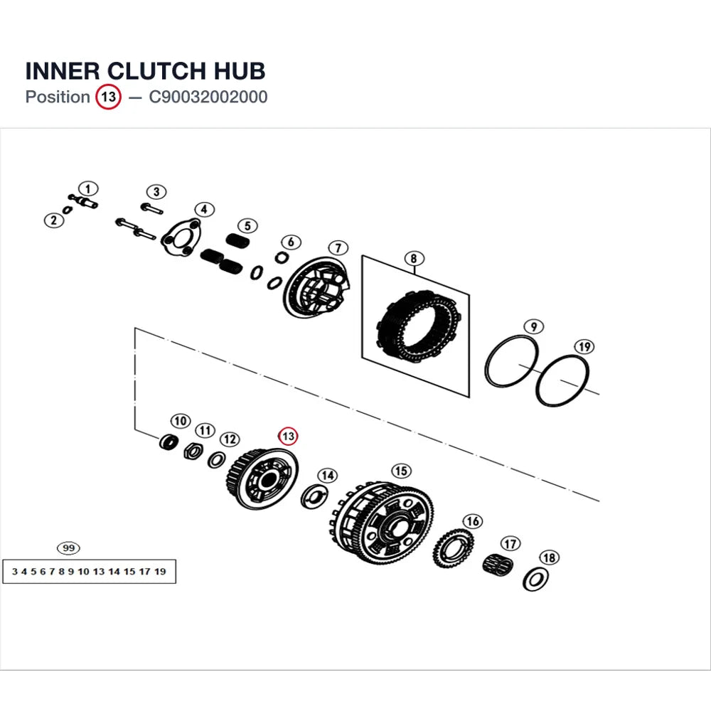 INNER CLUTCH HUB product image