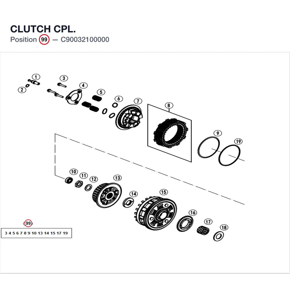 CLUTCH CPL. product image