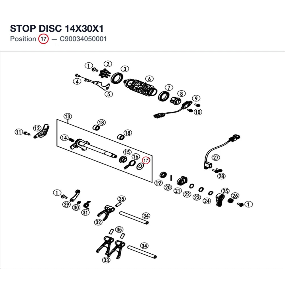 STOP DISC 14X30X1 product image