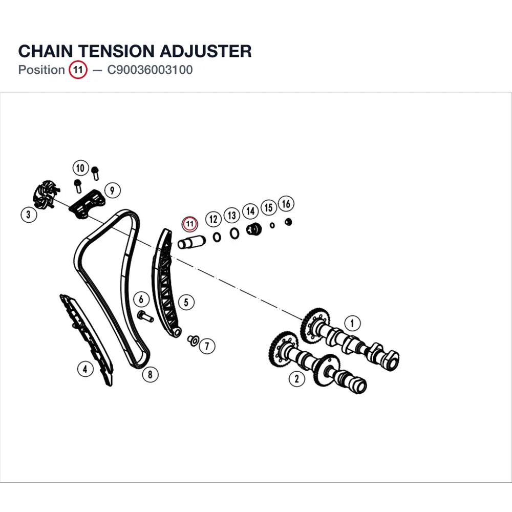 CHAIN TENSION ADJUSTER product image
