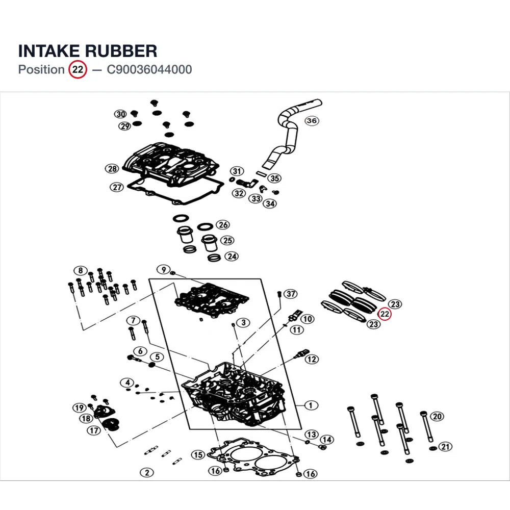 INTAKE RUBBER product image