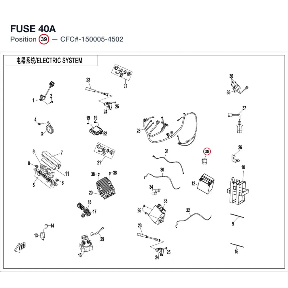 FUSE 40A product image