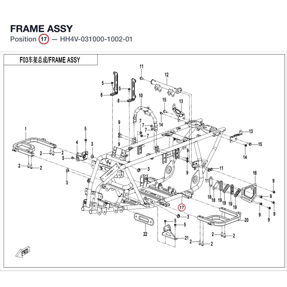 FRAME ASSY product image