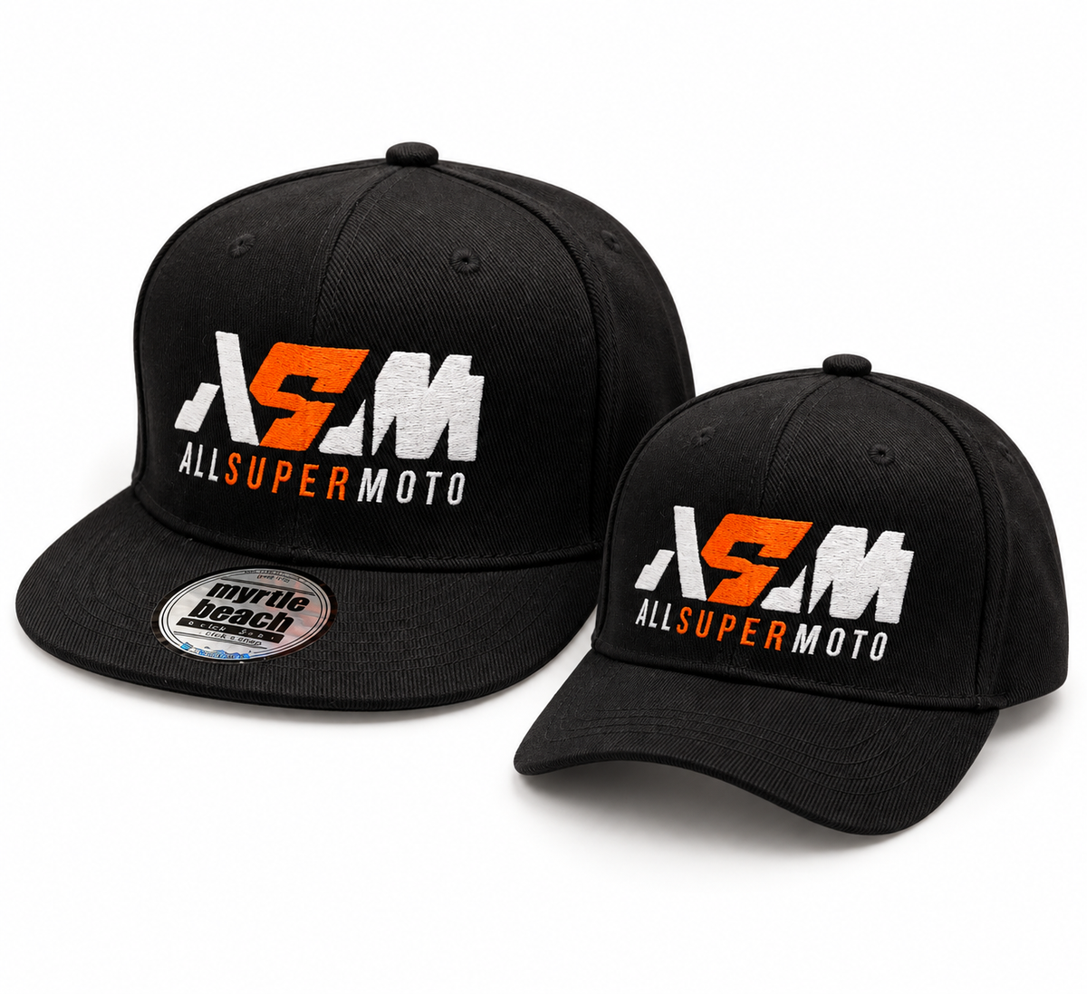 ASM caps (2stk, liten og stor)