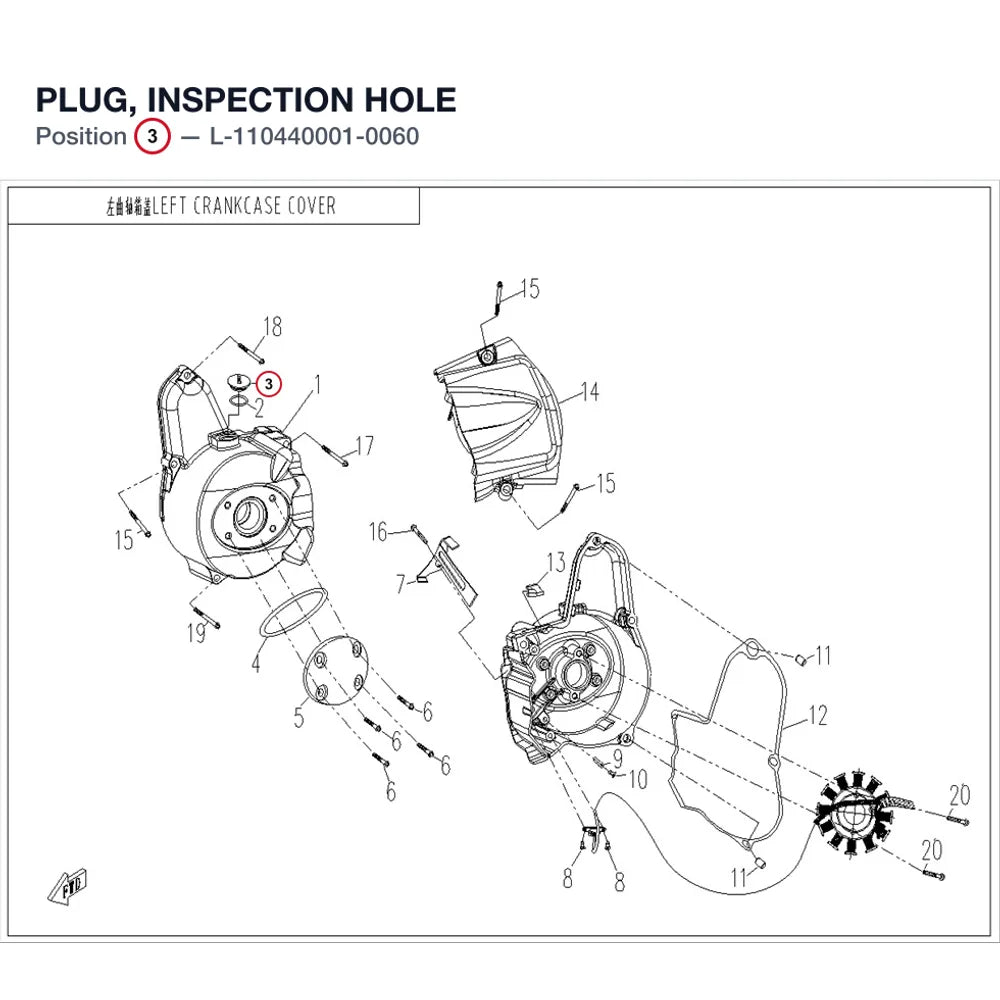 PLUG, INSPECTION HOLE product image