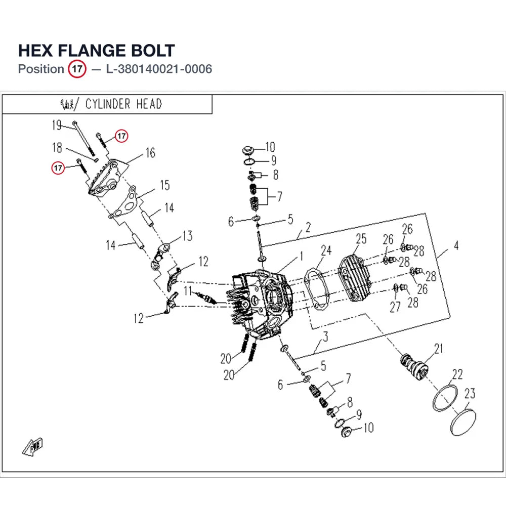 HEX FLANGE BOLT product image
