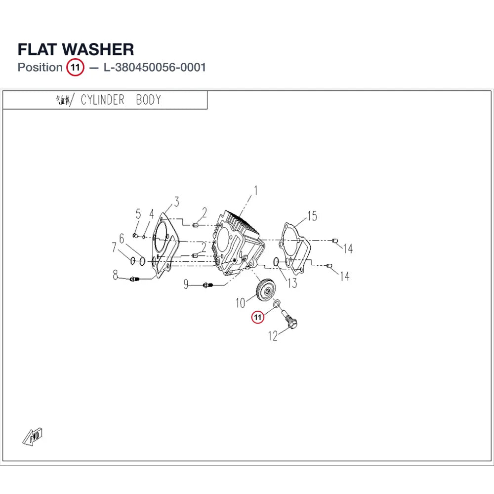 FLAT WASHER product image