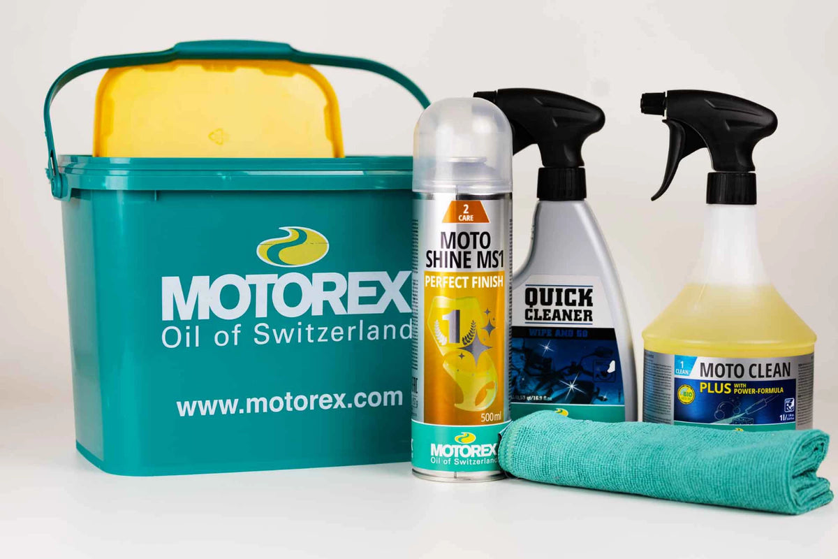 Motorex Clean & Care Street vaskesett til MC