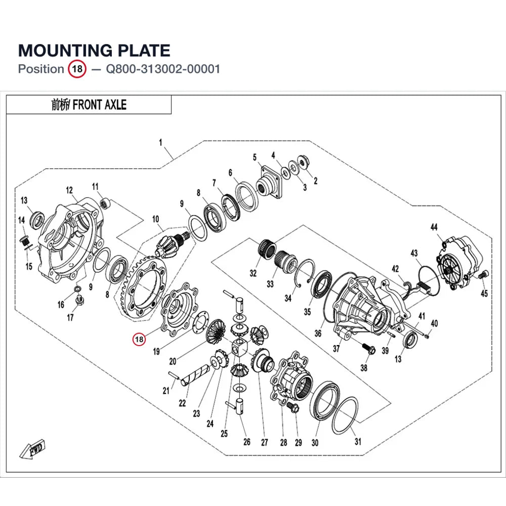 MOUNTING PLATE product image
