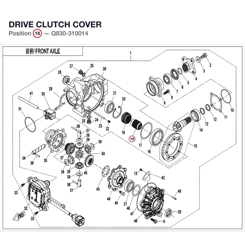 DRIVE CLUTCH COVER product image