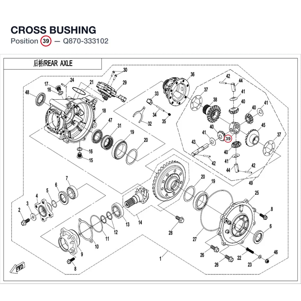 CROSS BUSHING product image