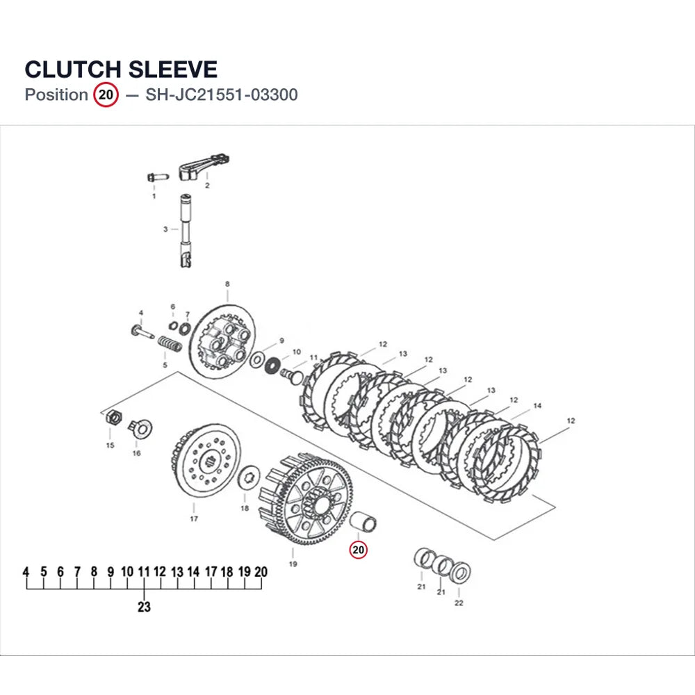 CLUTCH SLEEVE product image