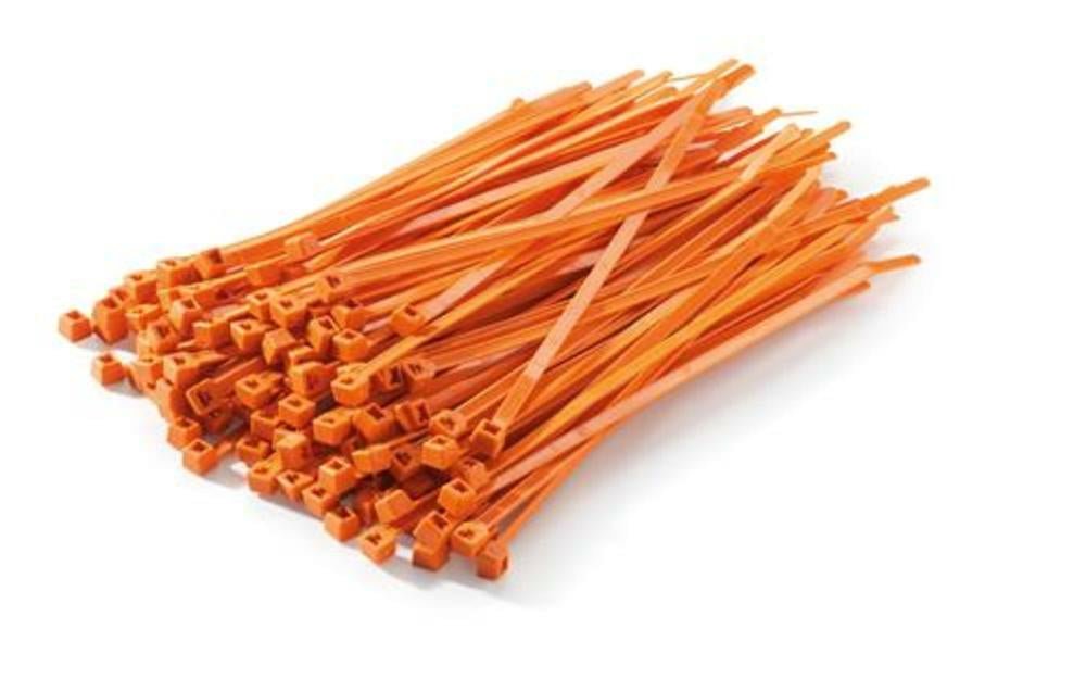 Cable ties 140/ 3.5mmm orange U6951130 - KTM originaldel