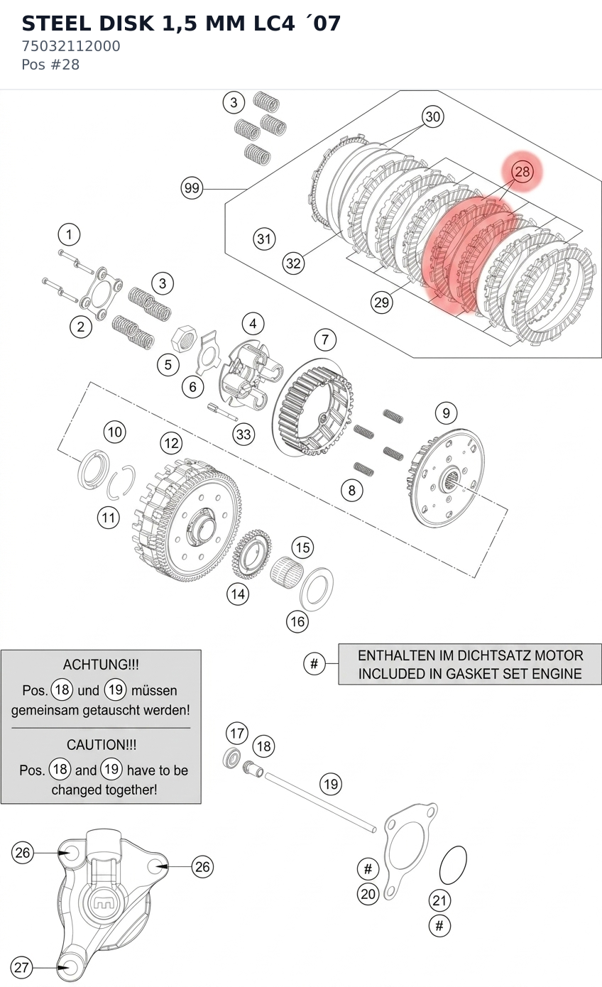 Diagram preview: STEEL DISK 1,5 MM LC4 ´07 (75032112000)