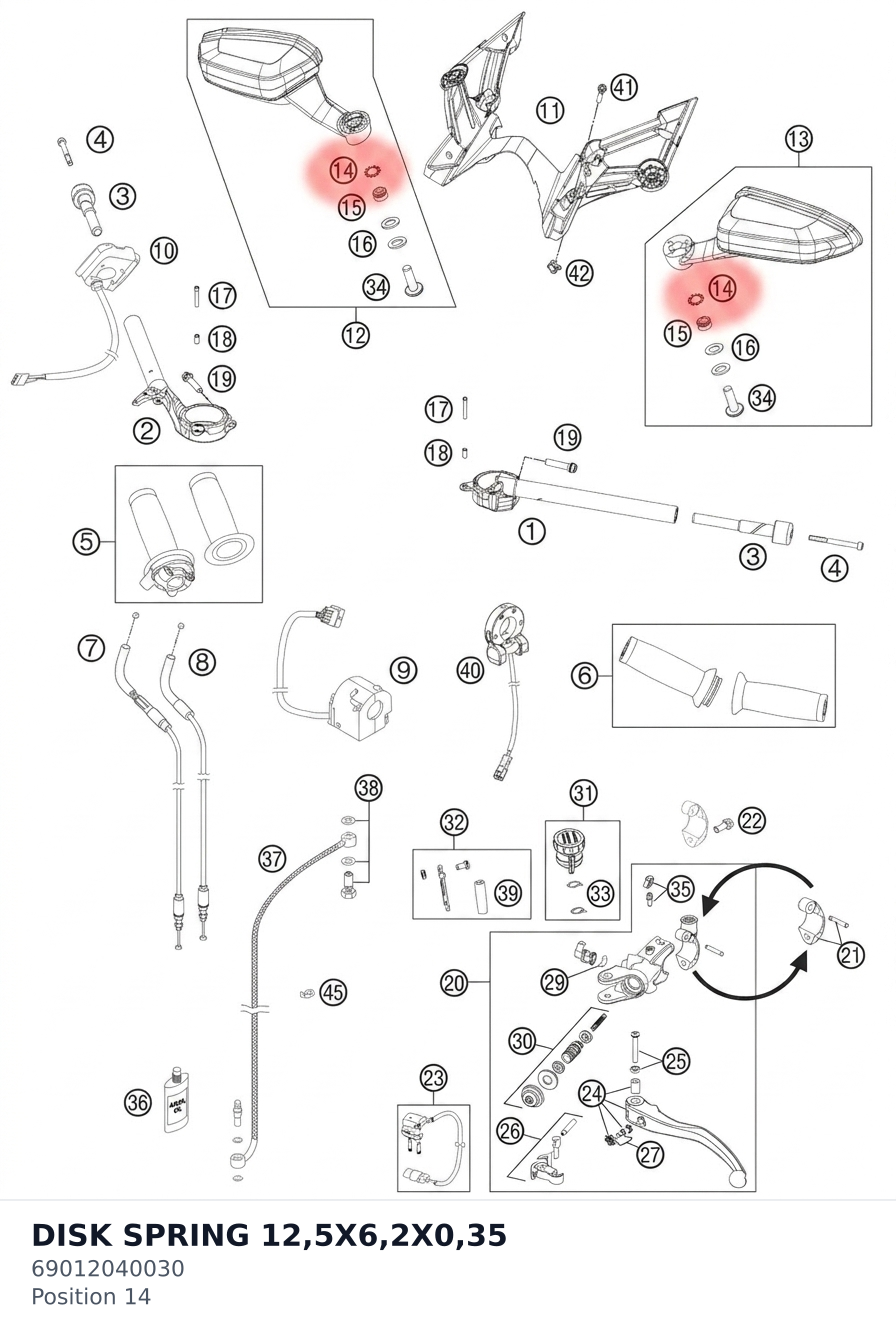 Diagram preview: DISK SPRING 12,5X6,2X0,35 (69012040030)