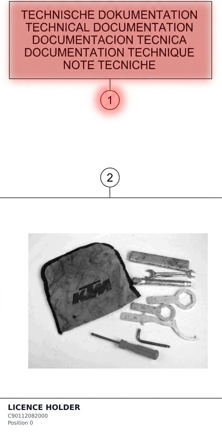 Diagram preview: LICENCE HOLDER (C90112082000)