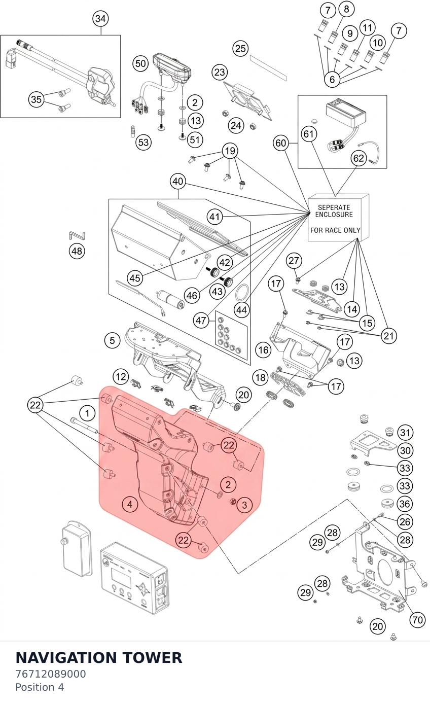 Diagram preview: NAVIGATION TOWER (76712089000)
