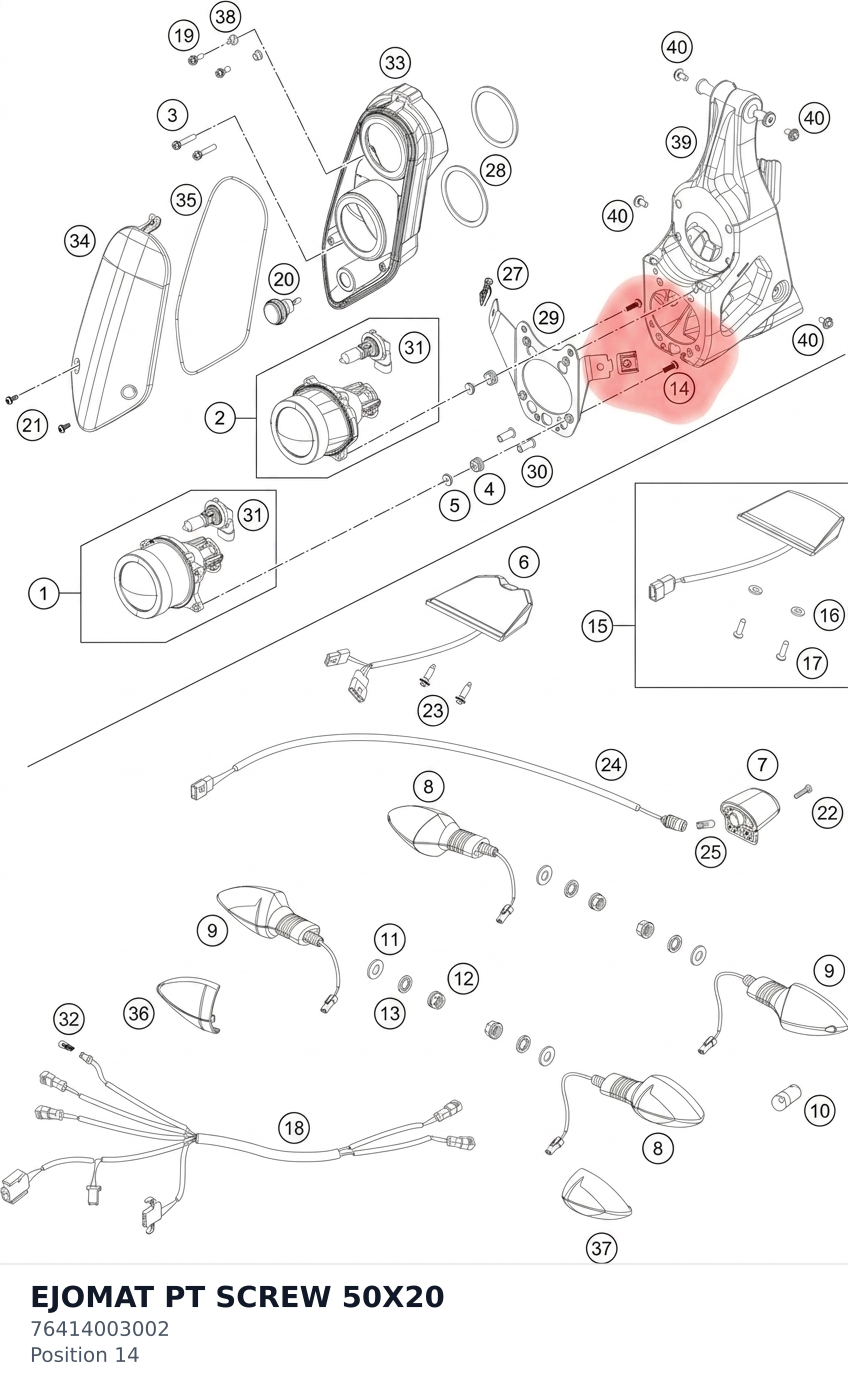 Diagram preview: EJOMAT PT SCREW 50X20 (76414003002)