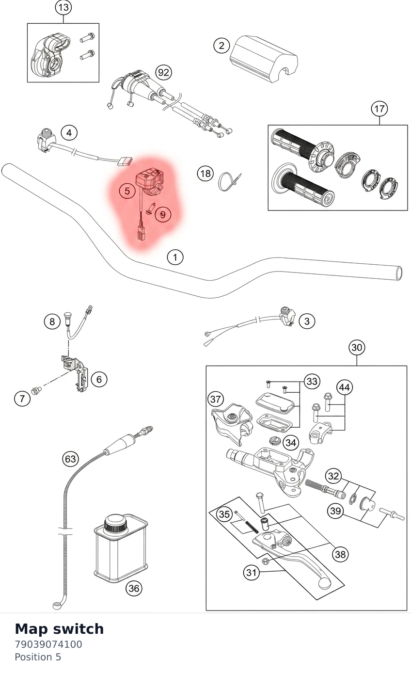 Diagram preview: Map switch (79039074100)