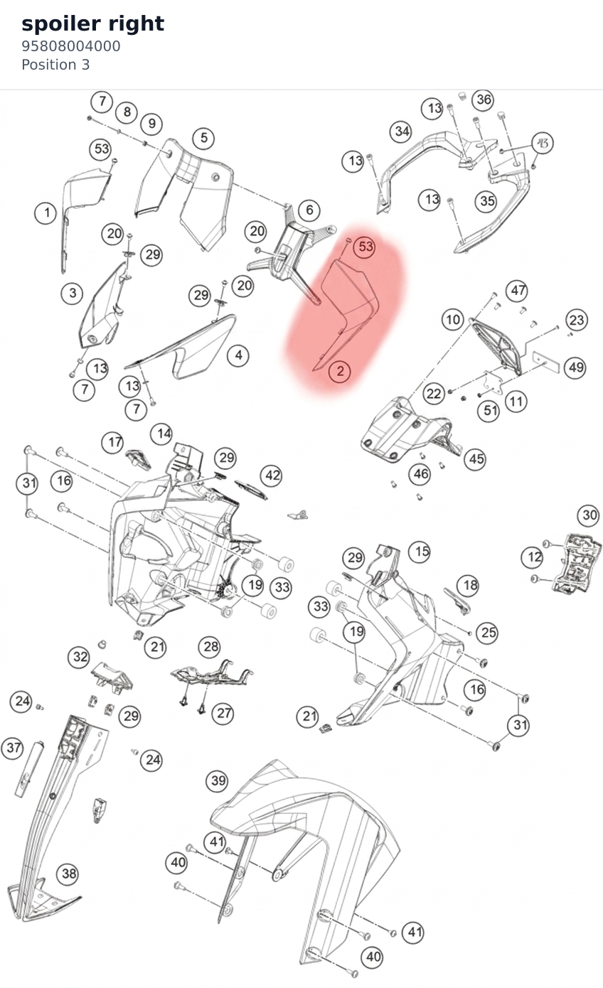 Diagram preview: spoiler right (95808004000)
