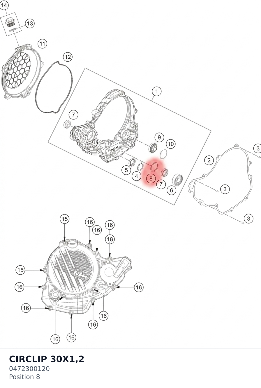 Diagram preview: CIRCLIP 30X1,2 (0472300120)
