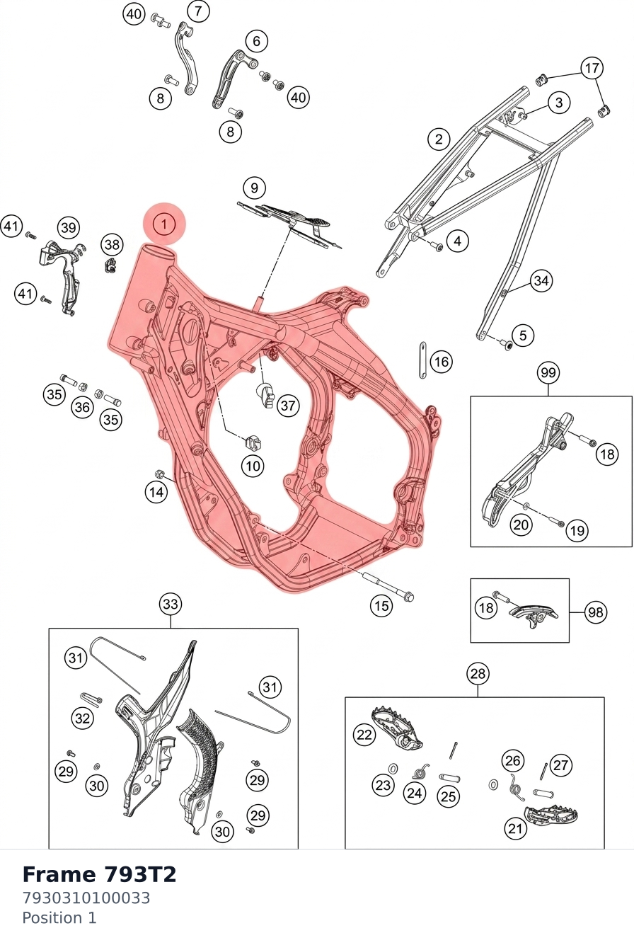 Diagram preview: Frame 793T2 (7930310100033)