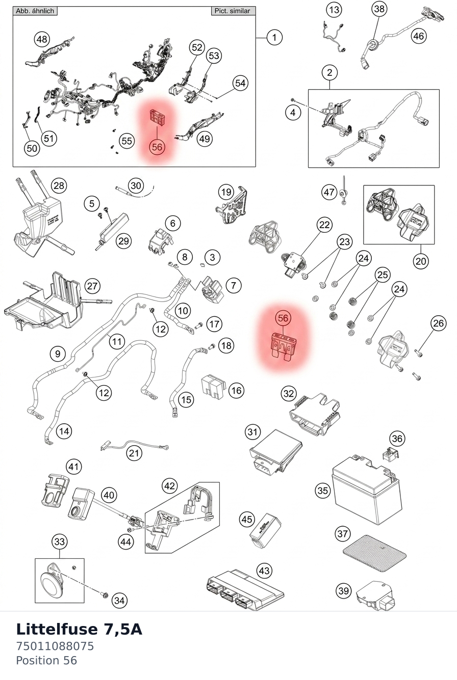 Diagram preview: Littelfuse 7,5A (75011088075)