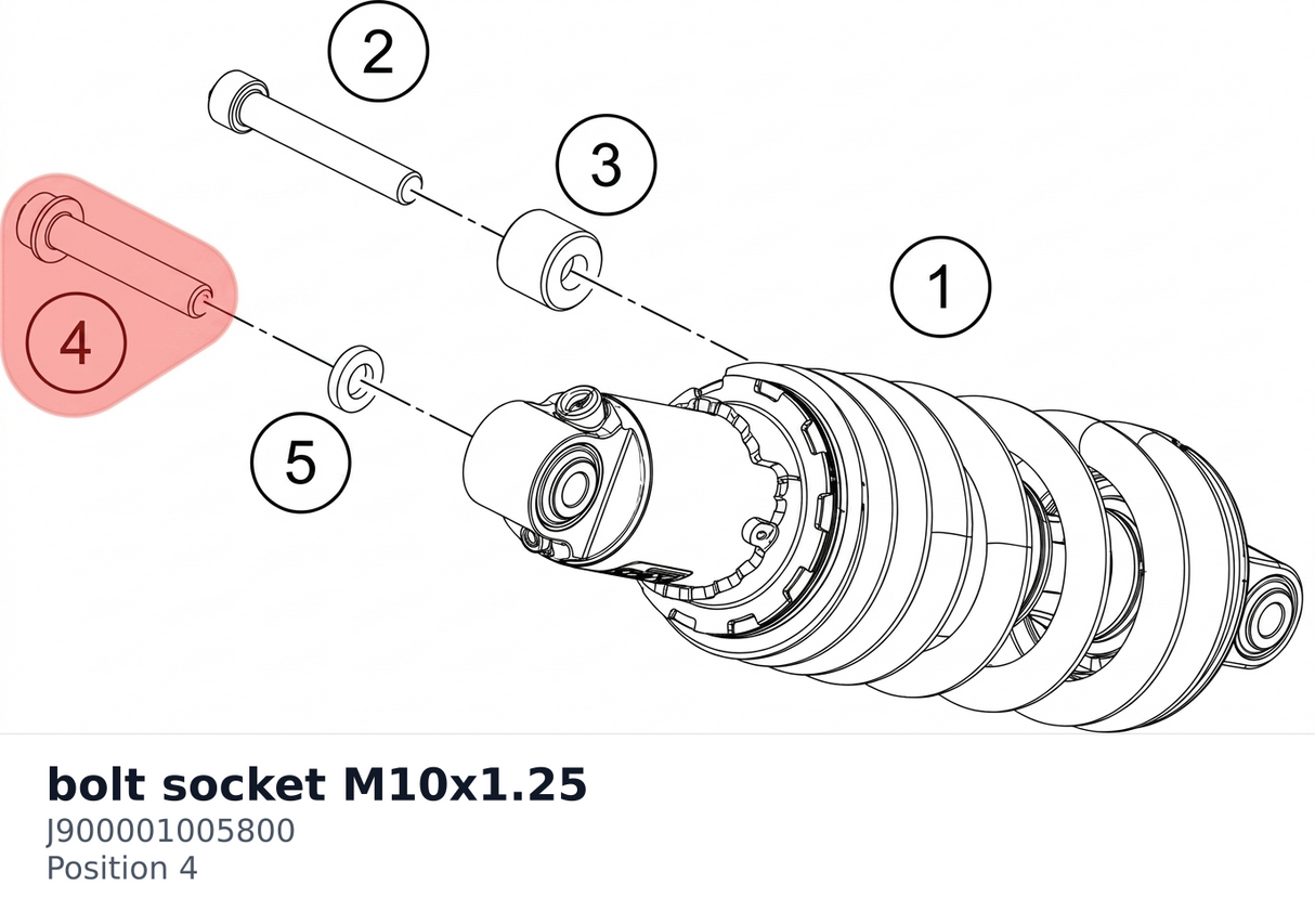 Diagram preview: bolt socket M10x1.25 (J900001005800)