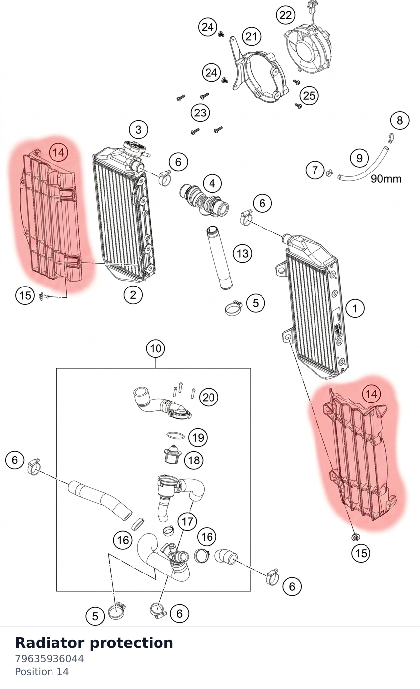 Diagram preview: Radiator protection (79635936044)
