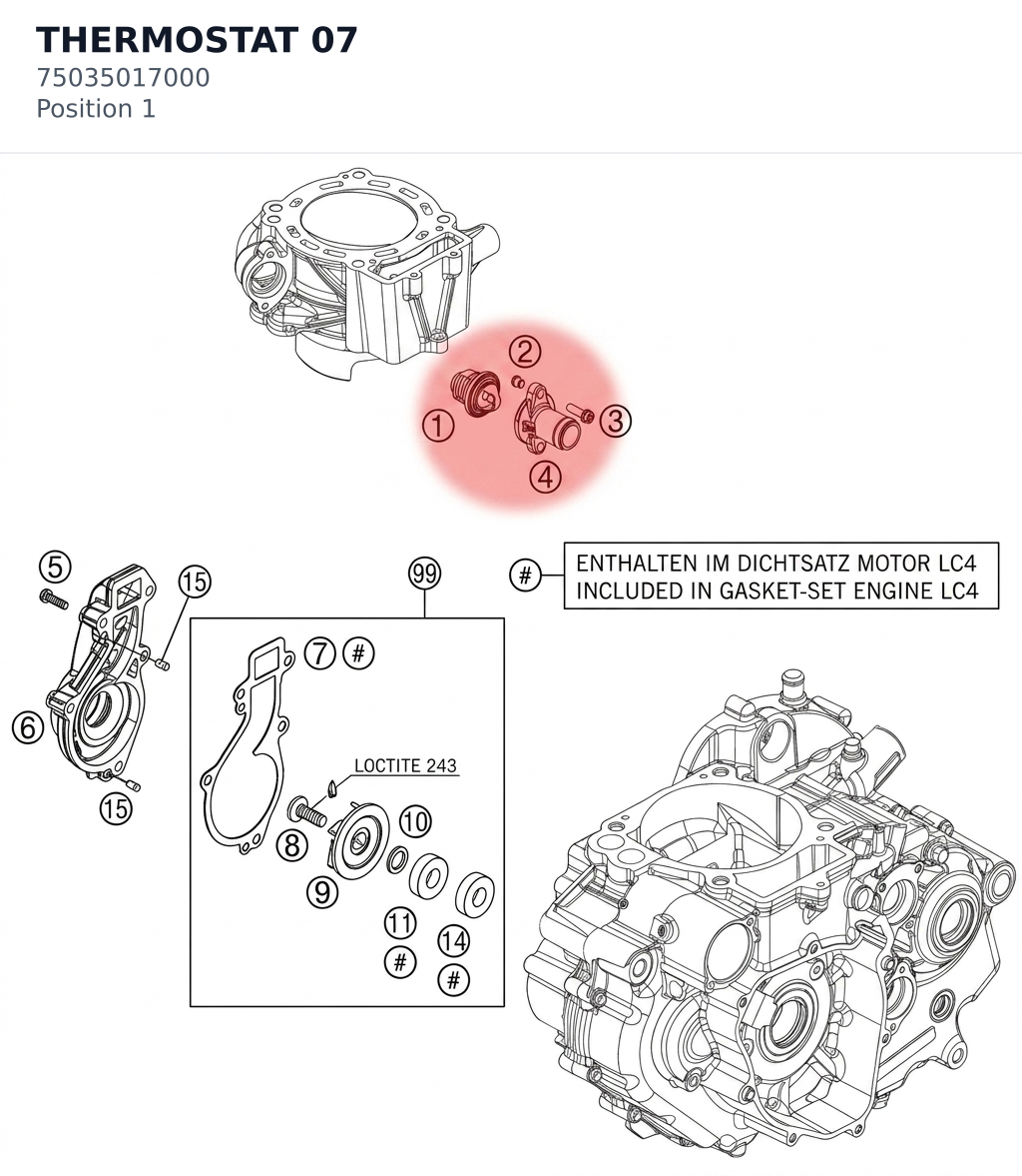Diagram preview: THERMOSTAT 07 (75035017000)