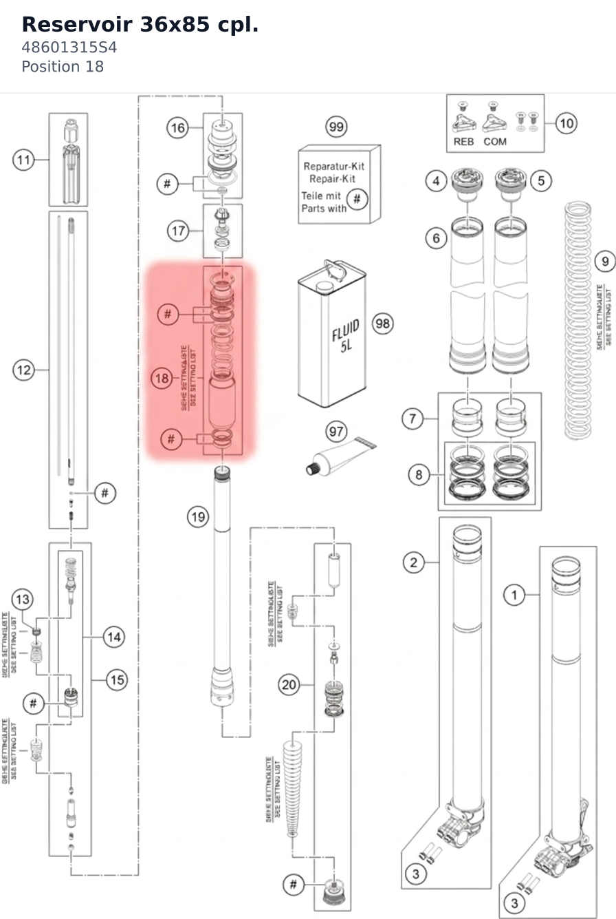 Diagram preview: Reservoir 36x85 cpl. (48601315S4)