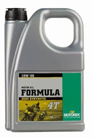 MOTOREX FORMULA 4T SAE 15W/50 4-LITER