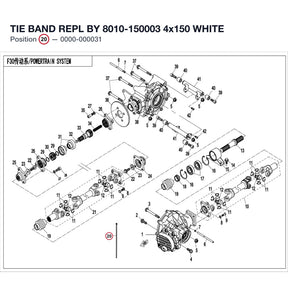 TIE BAND REPL BY 8010-150003 product image