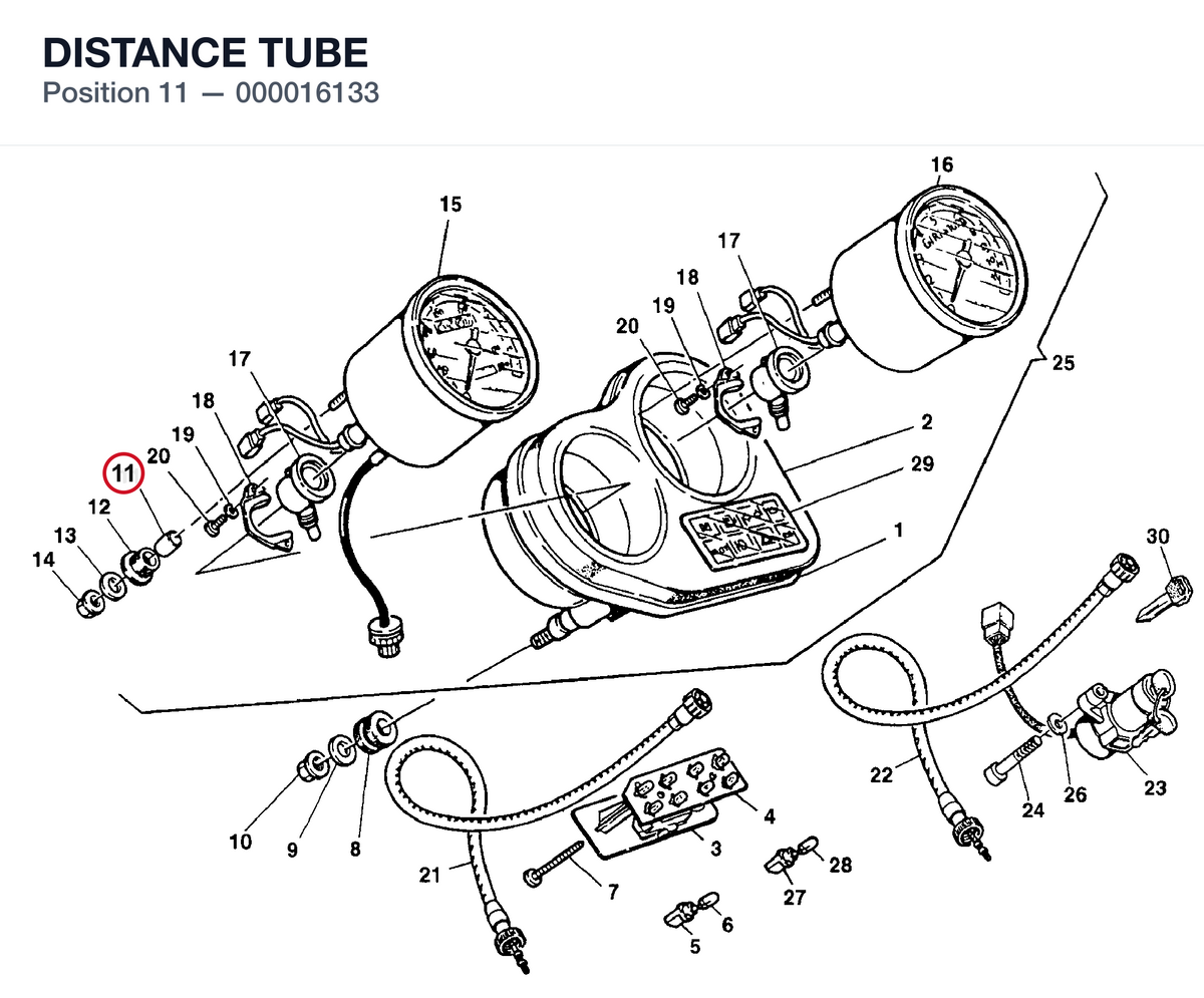 DISTANCE TUBE
