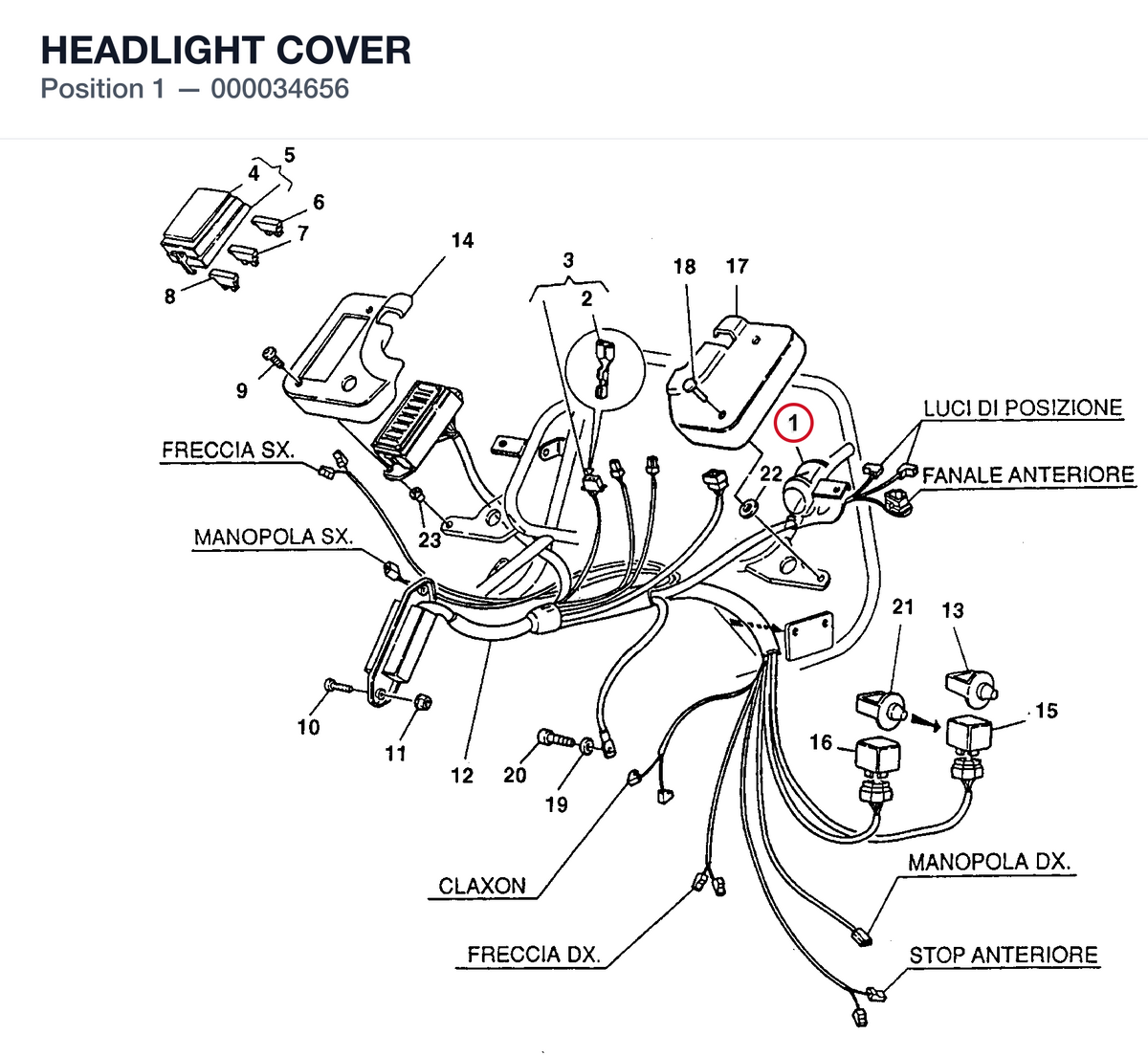 HEADLIGHT COVER