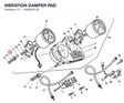 VIBRATION DAMPER PAD