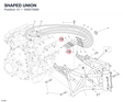 SHAPED UNION 000075360 diagram position