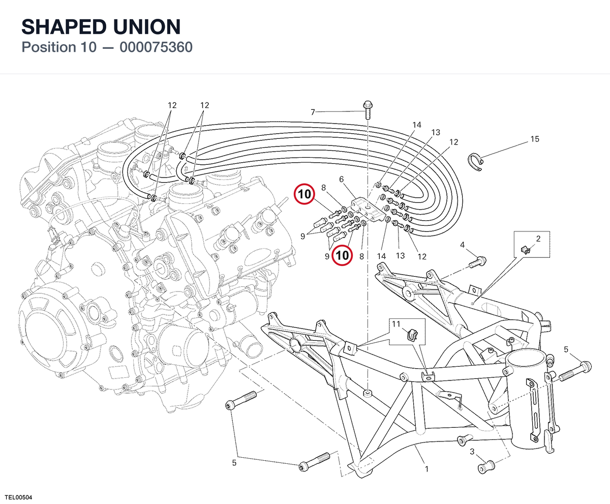 SHAPED UNION 000075360 diagram position