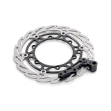 Flame brake disk kit