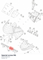 Diagram preview: Special screw M6 (00002506025U0)