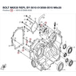 BOLT M6X35 REPL BY 0010-013008-0010 product image